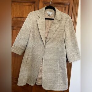 Nine West Beige Blazer